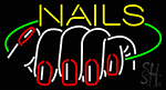 Nails Logo LED Neon Sign