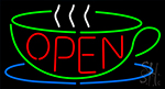 Open Cup LED Neon Sign