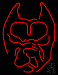 Red Devil Logo LED Neon Sign