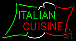 Italian Cuisine LED Neon Sign