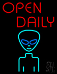 Open Daily LED Neon Sign