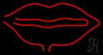 Red Lips LED Neon Sign