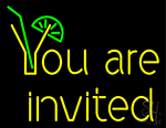 You Are Invited LED Neon Sign