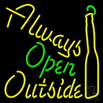 Always Open Outside LED Neon Sign