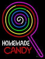 Homemade Candy LED Neon Sign