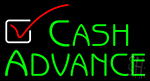 Cash Advance LED Neon Sign