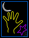 Palm Reader Icon LED Neon Sign