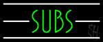 Subs With Lines LED Neon Sign