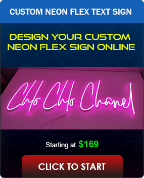 Custom Text Neon Sign Tool