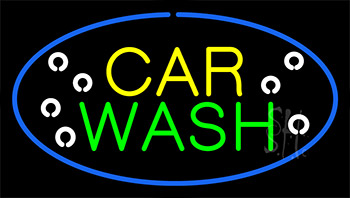 Car Wash Block LED Neon Sign