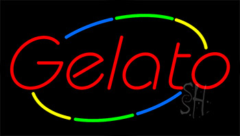 Gelato LED Neon Sign