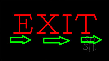 Exit LED Neon Sign