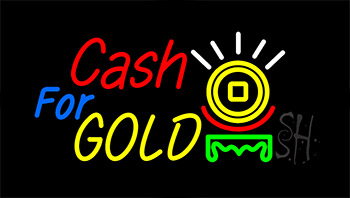 Cash For Gold LED Neon Sign