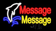 Custom Dolphin LED Neon Sign
