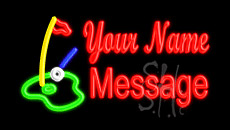 Custom Golf Course Logo LED Neon Sign
