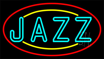 Jazz With Border 2 LED Neon Sign