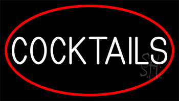 Cocktails LED Neon Sign