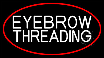 Eyebrow Threading LED Neon Sign
