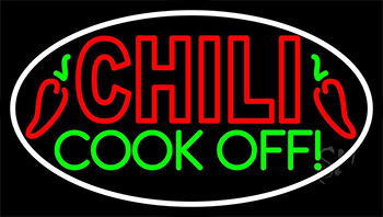 Chili Cook Off LED Neon Sign