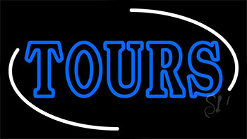 Blue Tours LED Neon Sign