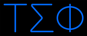 Tau Sigma Phi LED Neon Sign 1