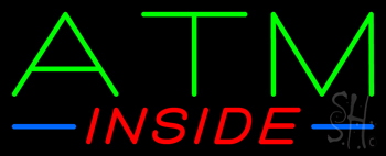 Atm Inside LED Neon Sign