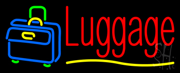 Luggage LED Neon Sign