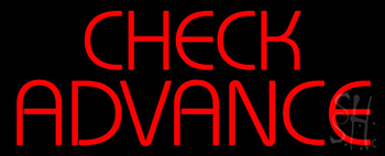 Check Advance LED Neon Sign