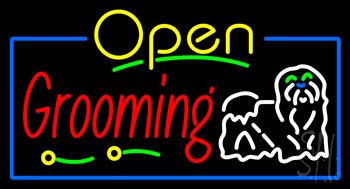 Grooming LED Neon Sign