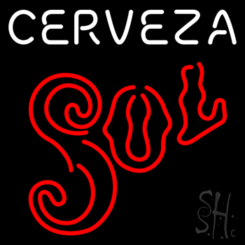 Cerveza Sol LED Neon Sign
