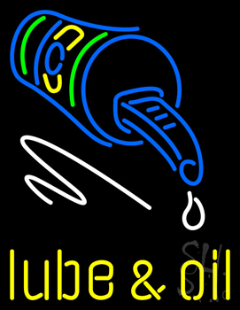 Lube And Oil LED Neon Sign
