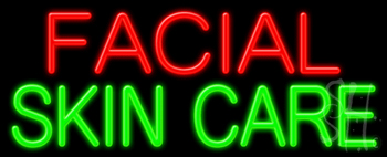 Facial Skin Care LED Neon Sign