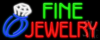 Fine Jewelry LED Neon Sign