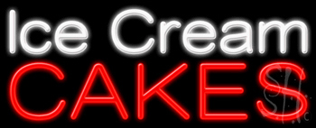 Ice Cream Cakes LED Neon Sign
