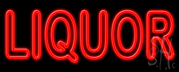 Liquor LED Neon Sign