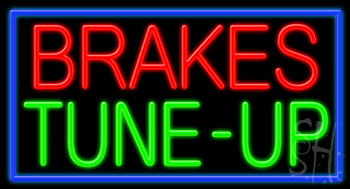 Brakes Tune Up LED Neon Sign