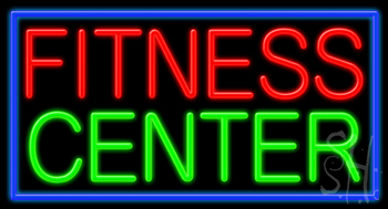 Fitness Center LED Neon Sign