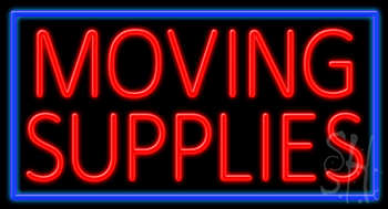 Moving Supplies LED Neon Sign