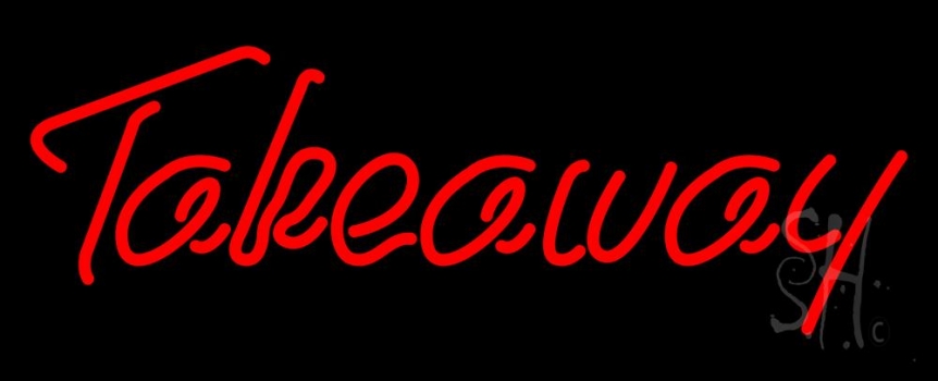 Take Away LED Neon Sign