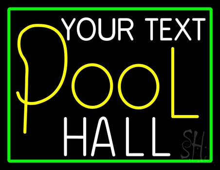 Custom Pool Hall LED Neon Sign