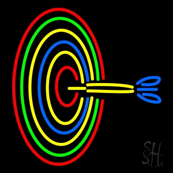 Dart Board Bar LED Neon Sign