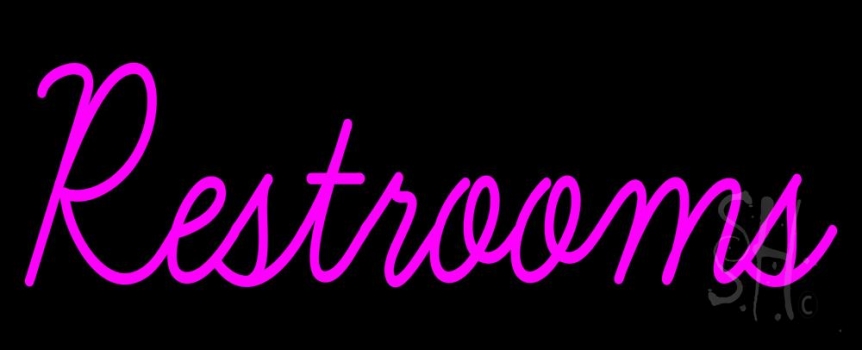 Decorative Restrooms LED Neon Sign