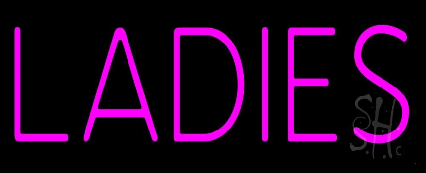 Ladies Restroom LED Neon Sign