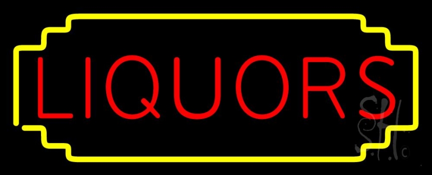 Liquors LED Neon Sign