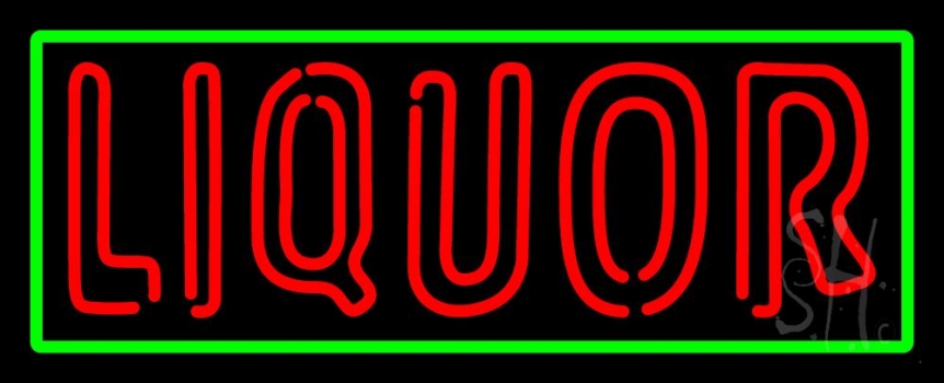 Liquors LED Neon Sign
