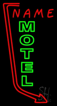 Custom Green Motel LED Neon Sign