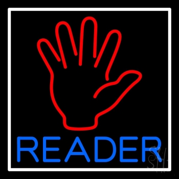 Palm Reader LED Neon Sign