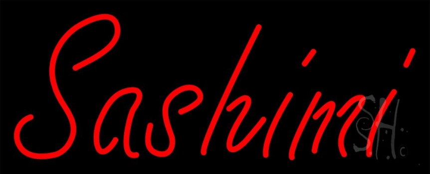 Red Sashimi LED Neon Sign