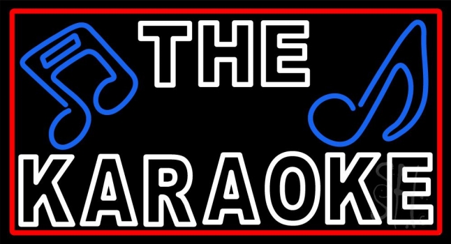 The Karaoke LED Neon Sign