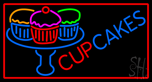 Cupcakes LED Neon Sign